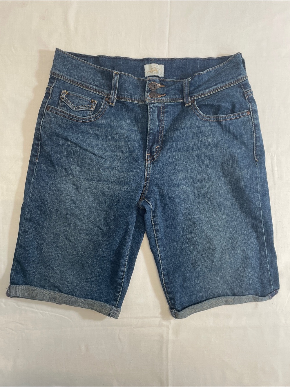 Levi's 515 Double-Button Bermuda Board Shorts Vintage Y2K W8